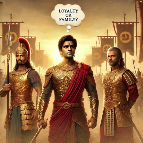 KARNA’S DILEMMA: LOYALTY OR BETRAYAL  IN THE BATTLEFIELD OF DHARMA?